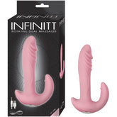 INFINITT ROTATING DUAL MASSAGER-PINK